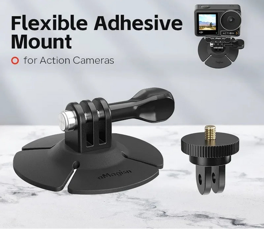 Flexible Adhesive Mount for Insta360/DJI Osmo/GoPro Hero Accessories