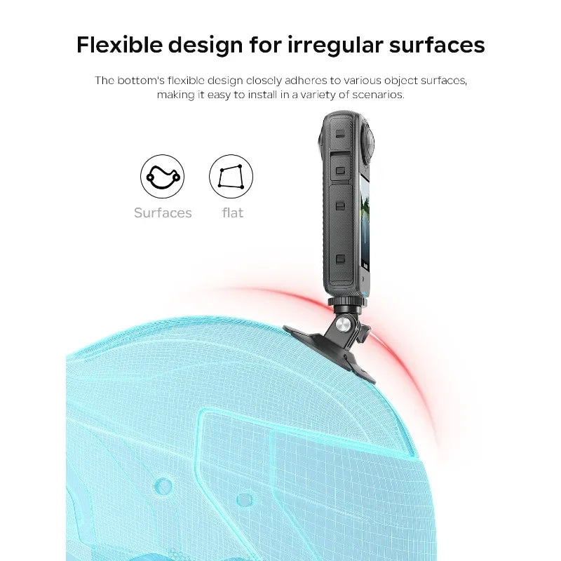 Flexible Adhesive Mount for Insta360/DJI Osmo/GoPro Hero Accessories